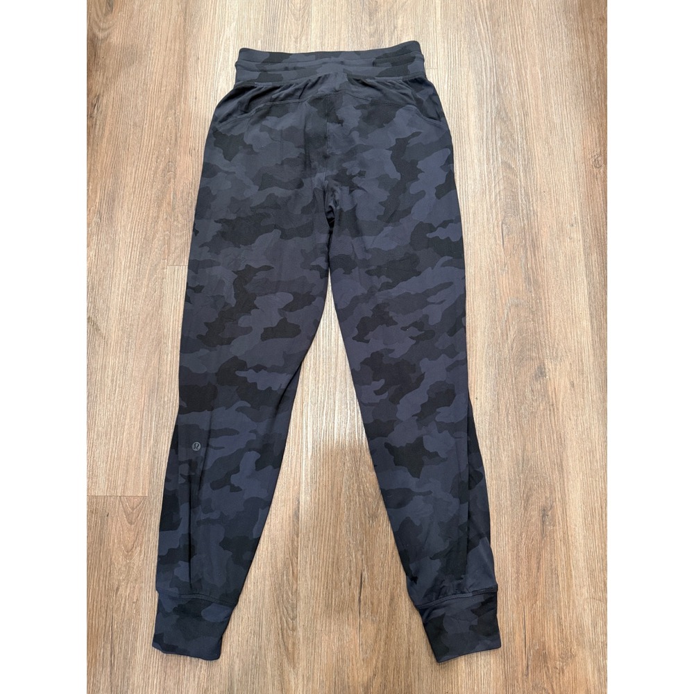 Lululemon Align Jogger 28" Heritage‎ 365 Camo Deep Coal Multi Gray Black Size 4